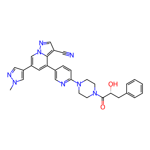 Chemical structure of BindingDB Monomer ID 283982