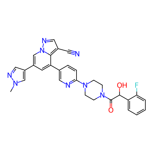 Chemical structure of BindingDB Monomer ID 283983
