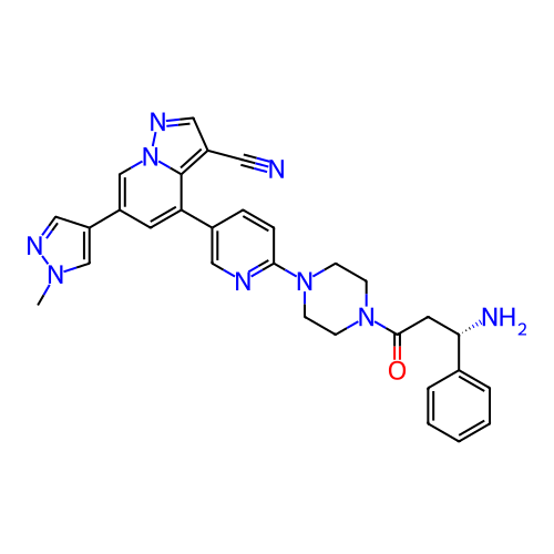 Chemical structure of BindingDB Monomer ID 284013