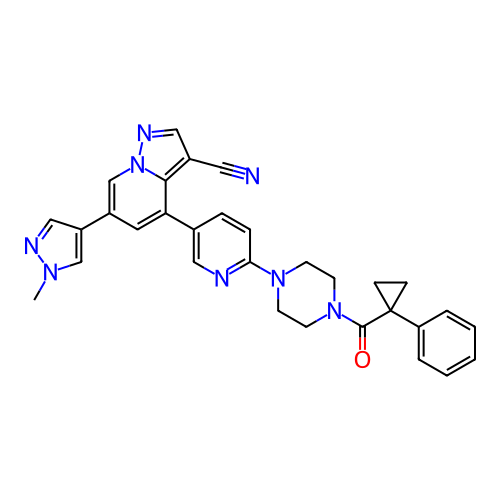 Chemical structure of BindingDB Monomer ID 284015