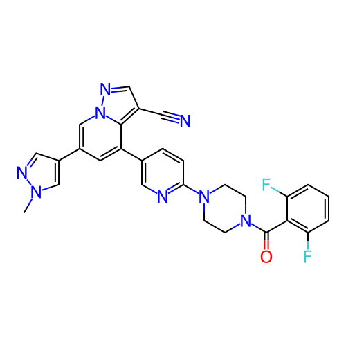 Chemical structure of BindingDB Monomer ID 284041