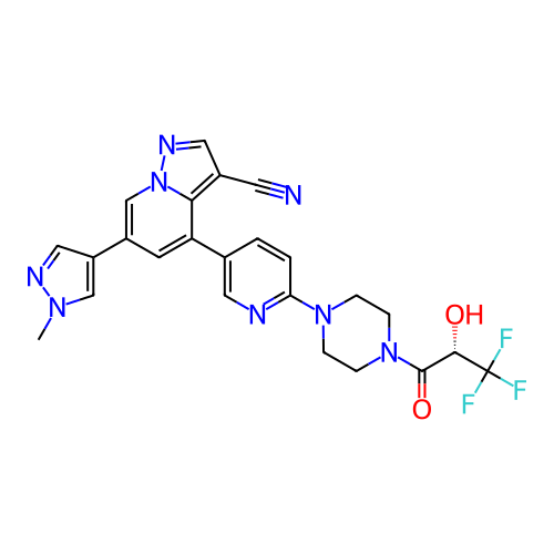 Chemical structure of BindingDB Monomer ID 284051