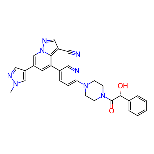 Chemical structure of BindingDB Monomer ID 284072
