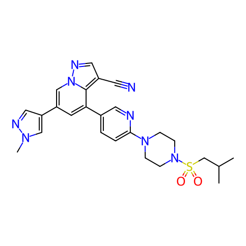 Chemical structure of BindingDB Monomer ID 284080