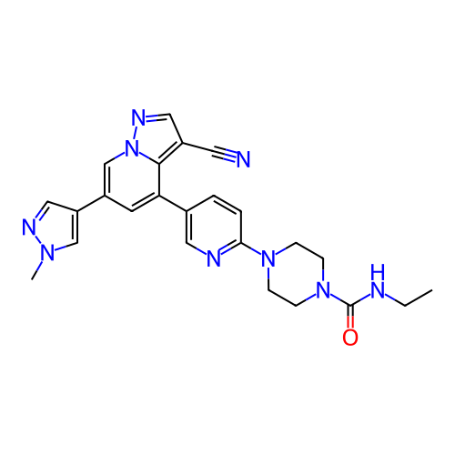Chemical structure of BindingDB Monomer ID 284124