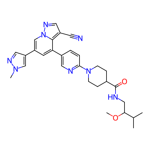 Chemical structure of BindingDB Monomer ID 284226