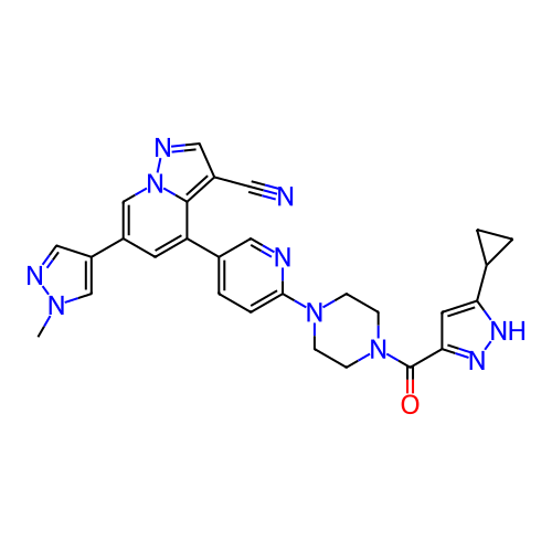 Chemical structure of BindingDB Monomer ID 284360