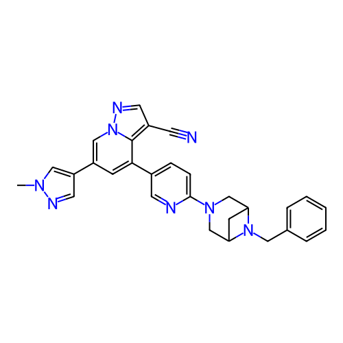 Chemical structure of BindingDB Monomer ID 284476