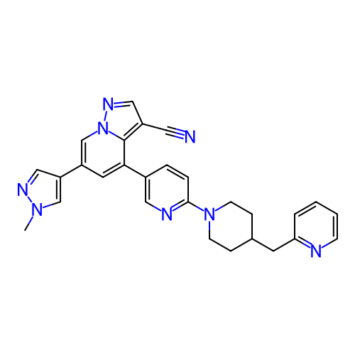 Chemical structure of BindingDB Monomer ID 284555