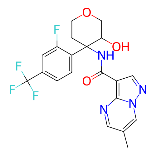 Chemical structure of BindingDB Monomer ID 284755
