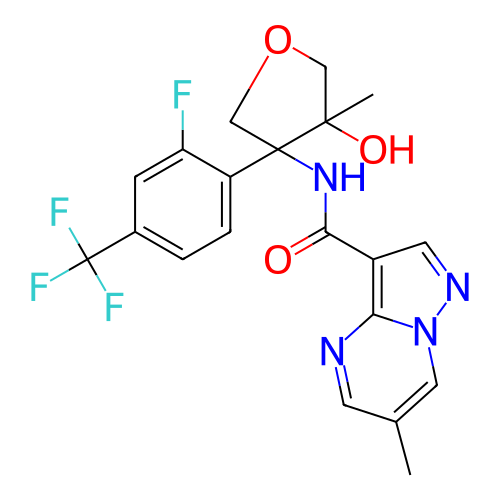 Chemical structure of BindingDB Monomer ID 284767