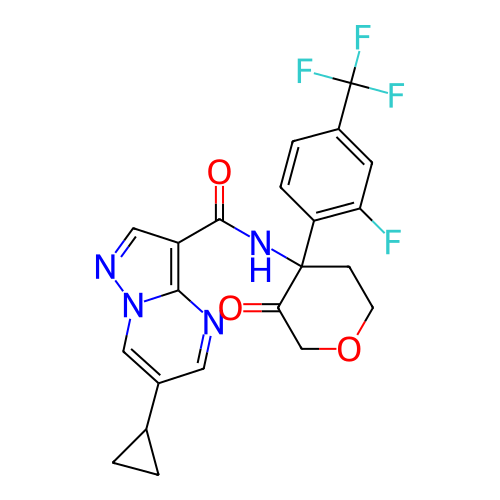 Chemical structure of BindingDB Monomer ID 284775