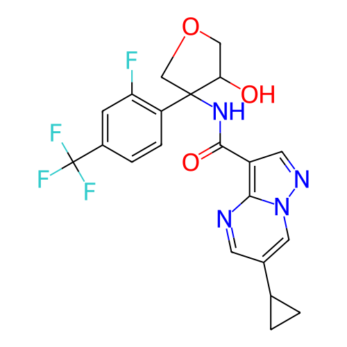 Chemical structure of BindingDB Monomer ID 284777