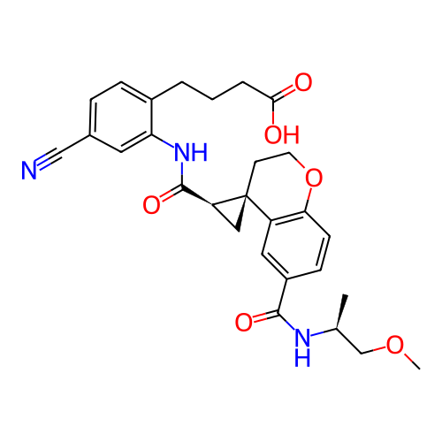 Chemical structure of BindingDB Monomer ID 285463