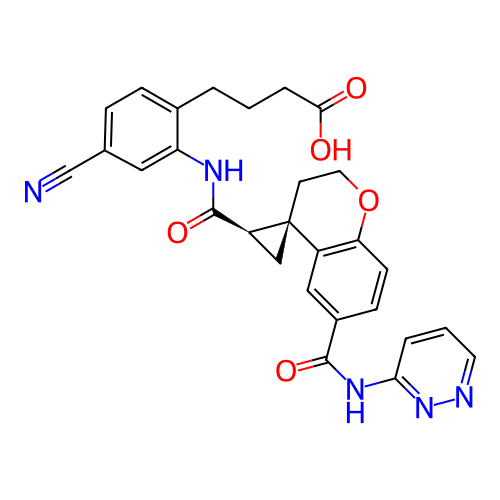 Chemical structure of BindingDB Monomer ID 285470