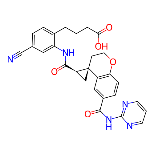 Chemical structure of BindingDB Monomer ID 285473