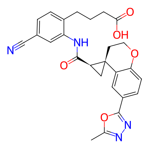 Chemical structure of BindingDB Monomer ID 285483