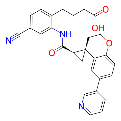 Chemical structure of BindingDB Monomer ID 285486