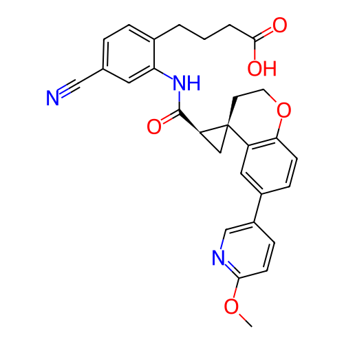 Chemical structure of BindingDB Monomer ID 285489