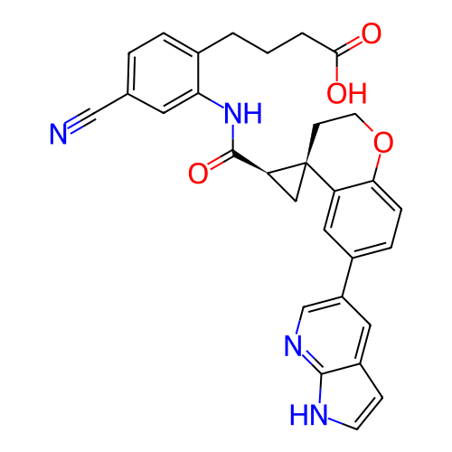 Chemical structure of BindingDB Monomer ID 285492