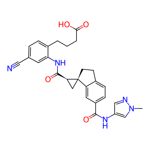 Chemical structure of BindingDB Monomer ID 285500