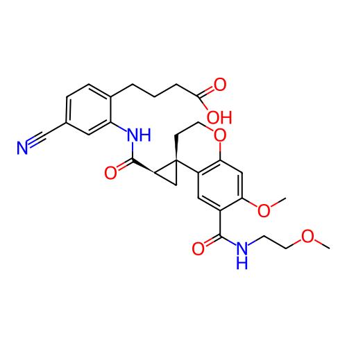 Chemical structure of BindingDB Monomer ID 285507