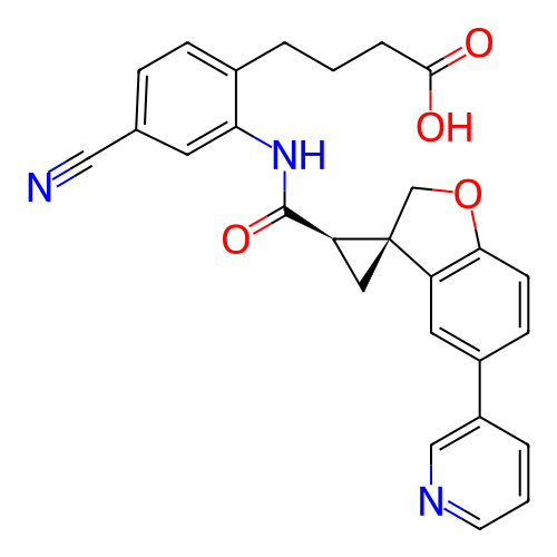 Chemical structure of BindingDB Monomer ID 285508