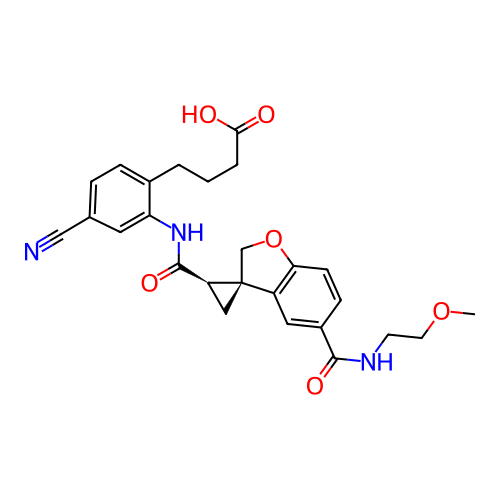 Chemical structure of BindingDB Monomer ID 285510