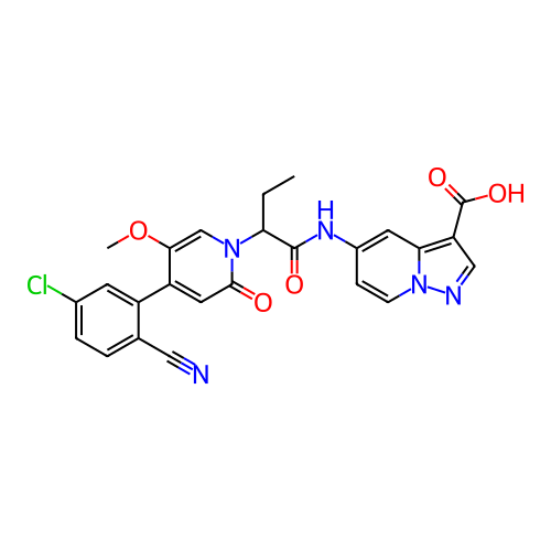 Chemical structure of BindingDB Monomer ID 285514
