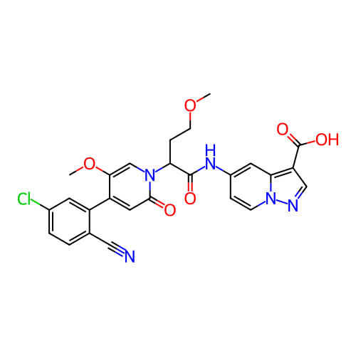 Chemical structure of BindingDB Monomer ID 285515