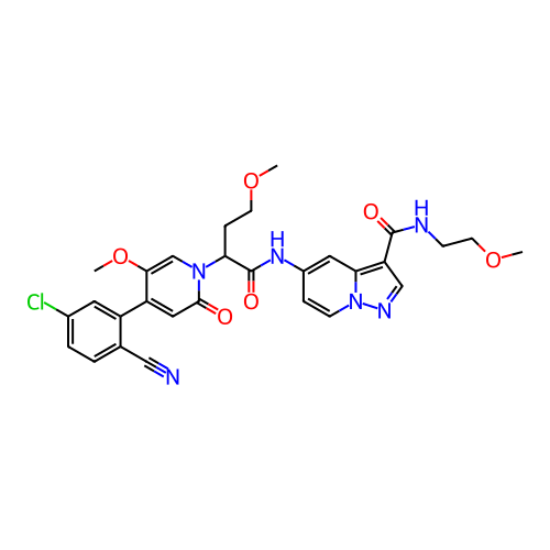 Chemical structure of BindingDB Monomer ID 285521