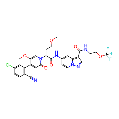 Chemical structure of BindingDB Monomer ID 285523