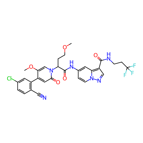 Chemical structure of BindingDB Monomer ID 285524