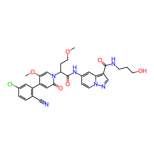 Chemical structure of BindingDB Monomer ID 285526