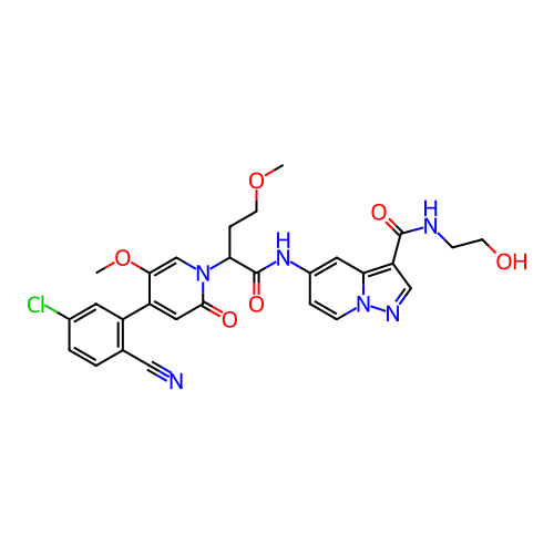 Chemical structure of BindingDB Monomer ID 285527