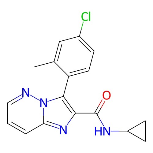 Chemical structure of BindingDB Monomer ID 285539