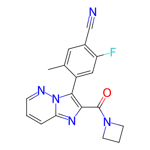 Chemical structure of BindingDB Monomer ID 285547