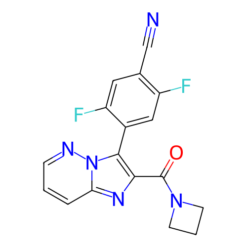 Chemical structure of BindingDB Monomer ID 285551