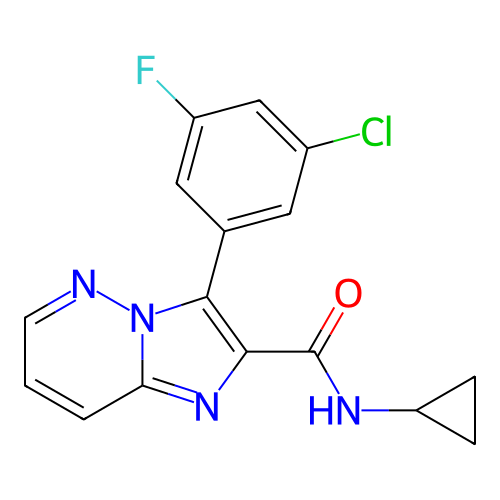 Chemical structure of BindingDB Monomer ID 285562