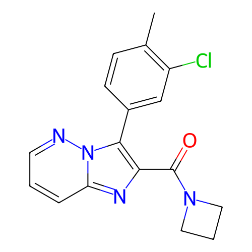 Chemical structure of BindingDB Monomer ID 285576