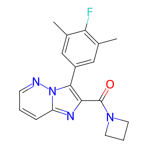 Chemical structure of BindingDB Monomer ID 285580