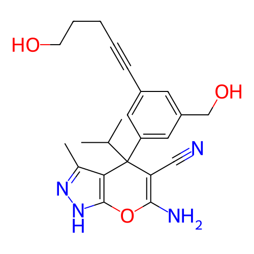 Chemical structure of BindingDB Monomer ID 285669