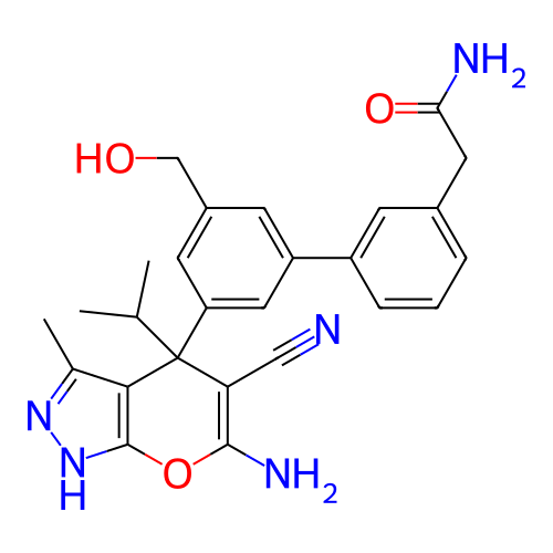 Chemical structure of BindingDB Monomer ID 285689