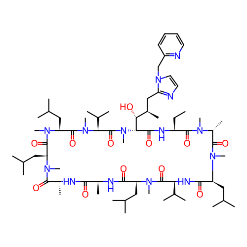 Chemical structure of BindingDB Monomer ID 285697