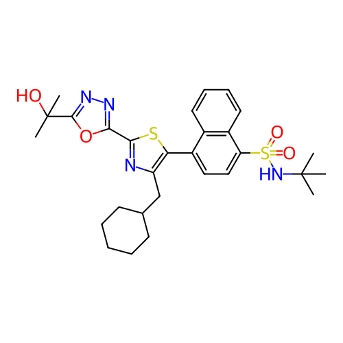 Chemical structure of BindingDB Monomer ID 285730