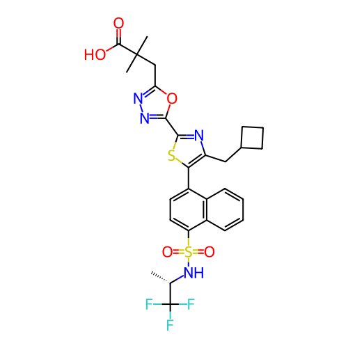 Chemical structure of BindingDB Monomer ID 285735