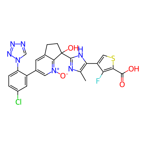 Chemical structure of BindingDB Monomer ID 285906