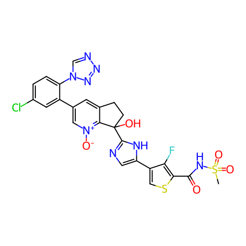 Chemical structure of BindingDB Monomer ID 285978