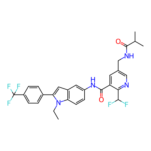 Chemical structure of BindingDB Monomer ID 286023