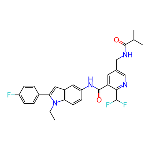 Chemical structure of BindingDB Monomer ID 286024